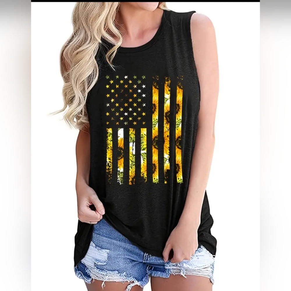 Sunflower flag tank